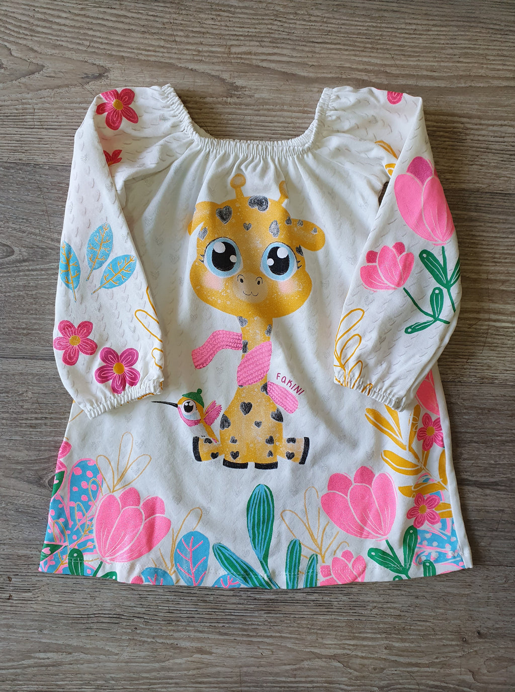 Vestido Girafa