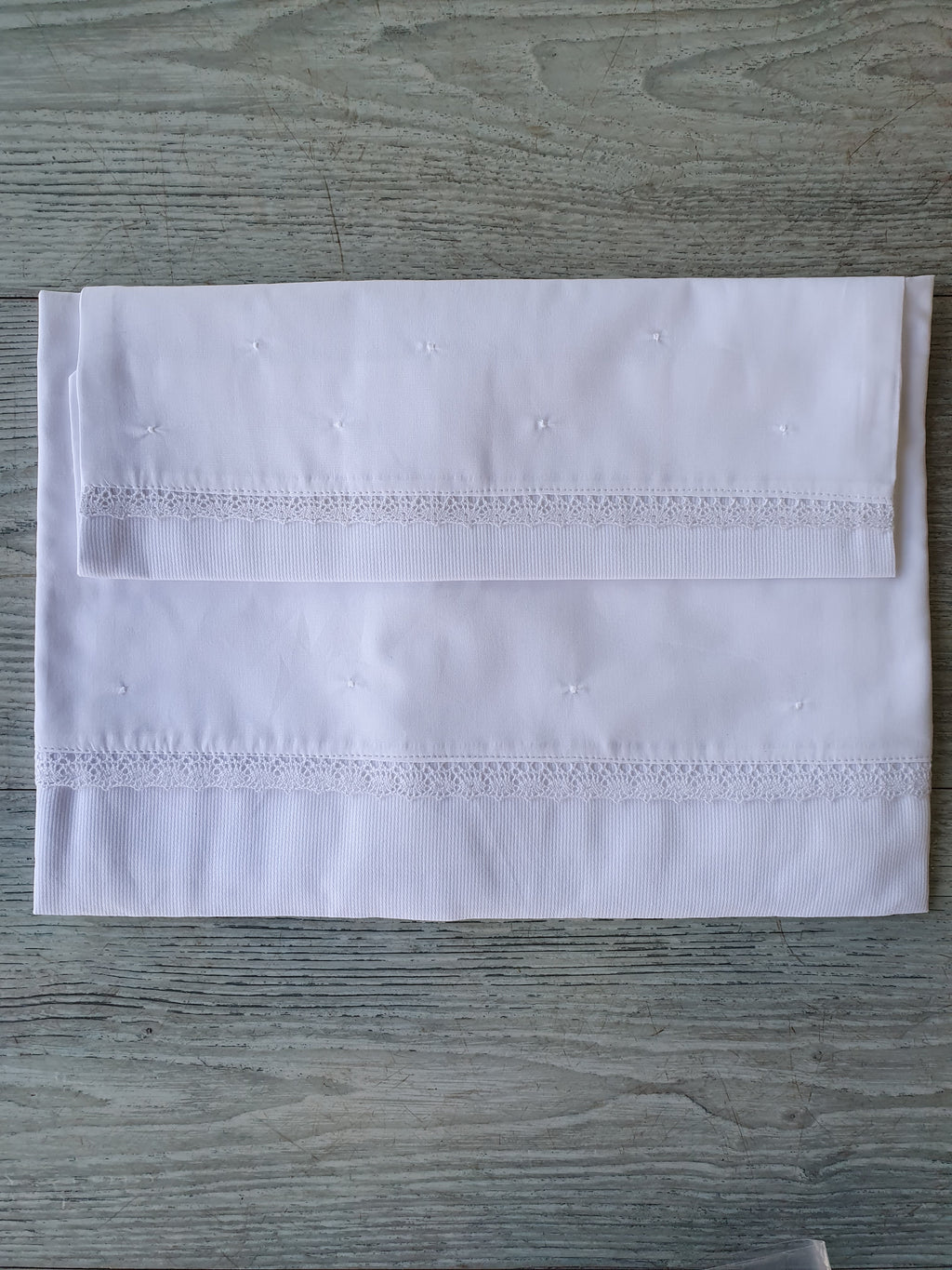 Kit Lençol Carrinho Branco