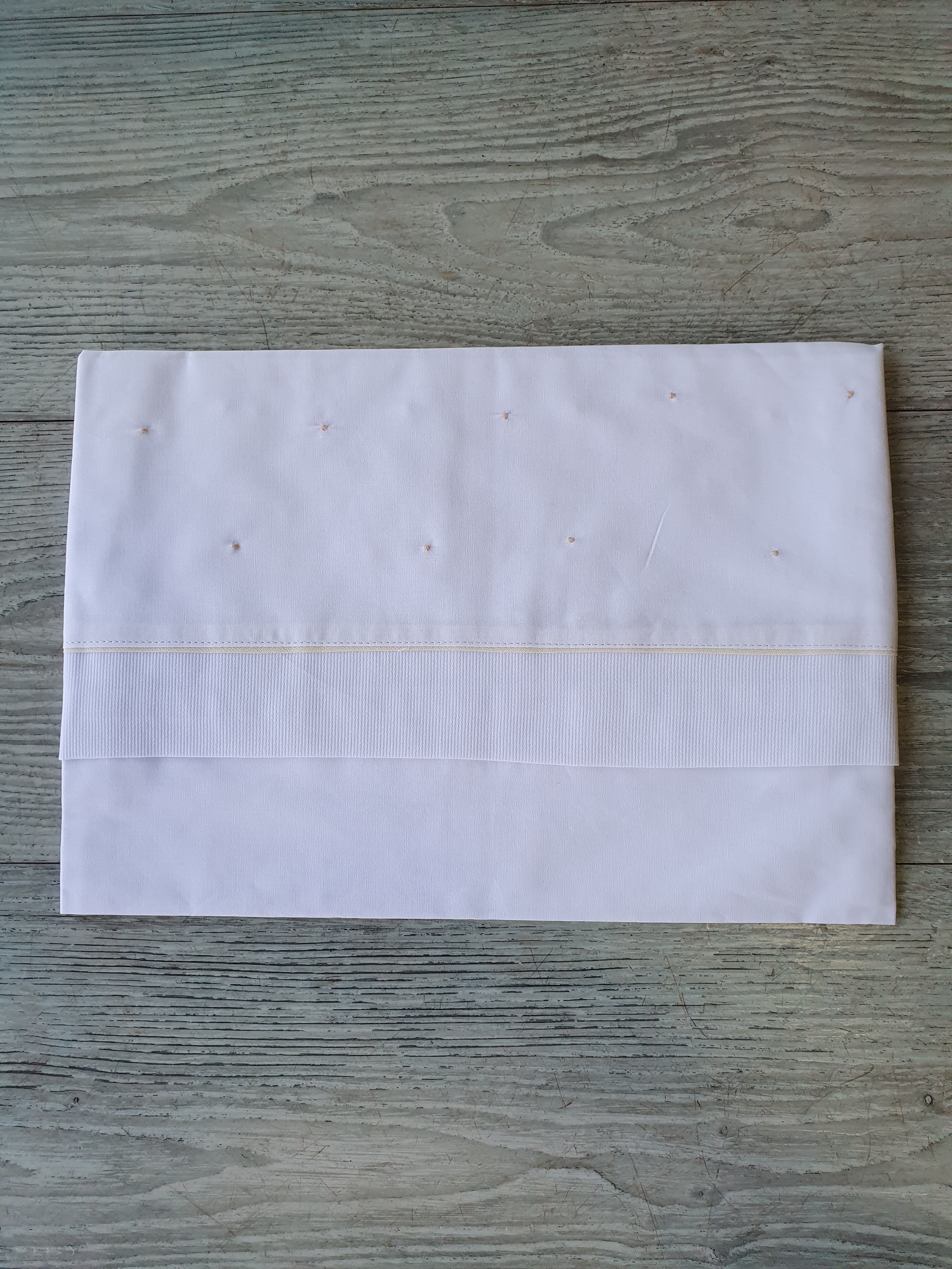 Lençol Cueiro Poá Amarelo