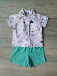 Conjunto Camisa Dinos