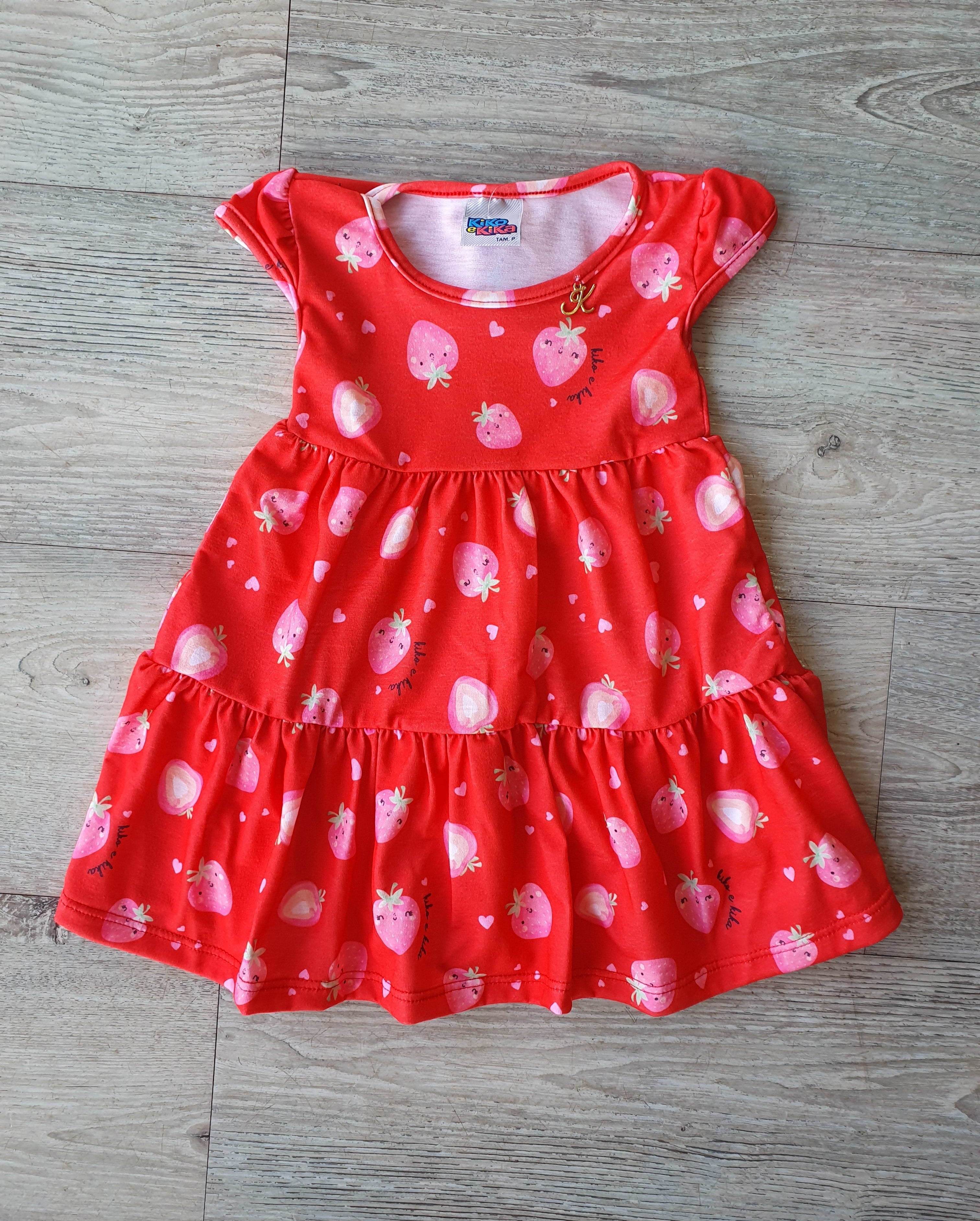 Vestido Morango
