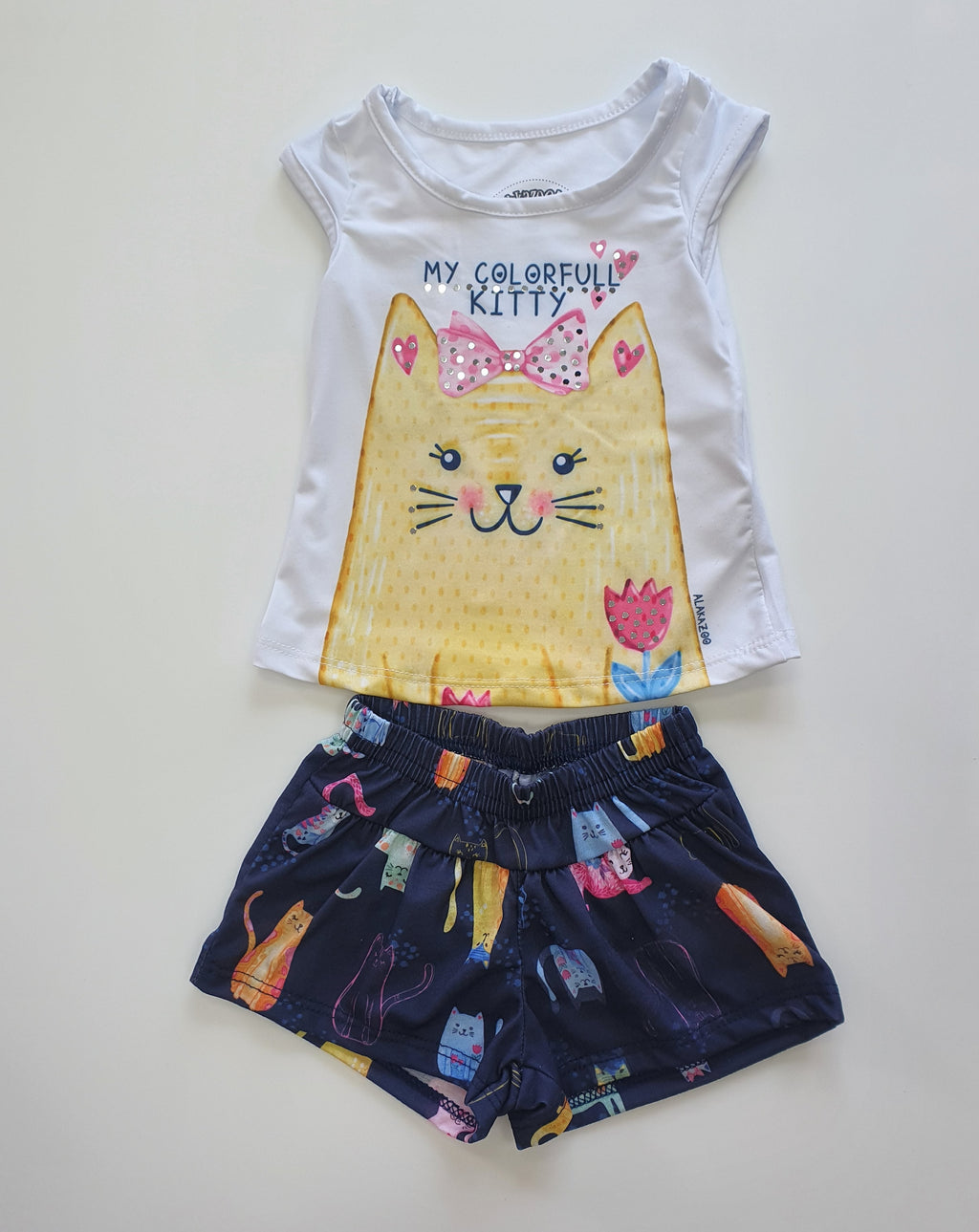 Conjunto Gata de Laço